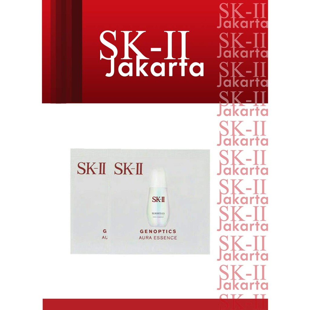 Sk-II/SK2/SKII Genoptics Aura Essence Sachet 0,7ml isi 3 pcs