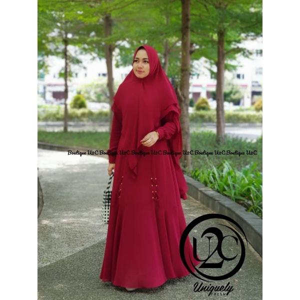(SIAP KIRIM) GAMIS SYARI JANNAH SYARI by U2C PREMIUM