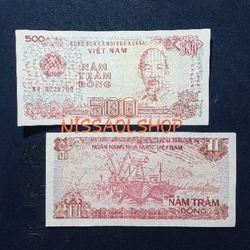 UANG ASING VIET-NAM 500 DONG UNC ORGINAL