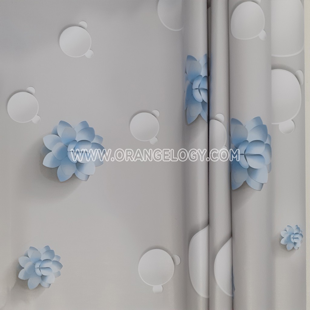 Wallpaper 3D Wallpaper Stiker Wallpaper Dinding Korea Premium High Quality - Tekstur 45Cm X 8Meter - Worldhome