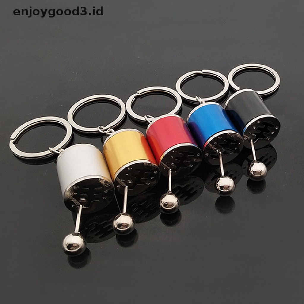 Dd - 1pc Gantungan Kunci Bentuk Shiftknob Gear Mobil Bahan Metal