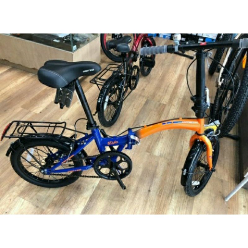 SEPEDA LIPAT UNITED STYLO 16 INCH / PROMO STOK TERBATAS