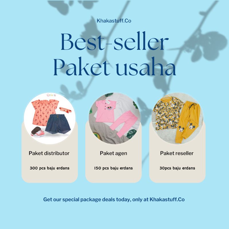 Playset USAHA BAJU ERDBASIC | piyama anak | setelan anak | setelan | piyama erdan | sleepsuit