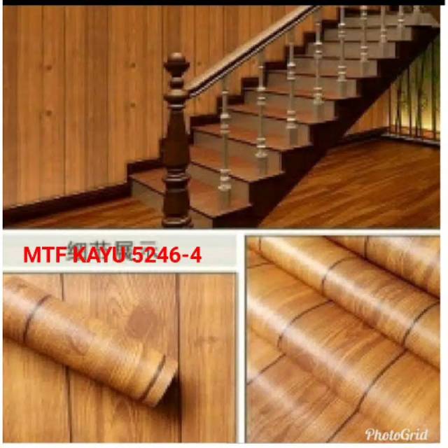 40+ Koleski Terbaik Wallpaper Sticker Dinding Motif Kayu