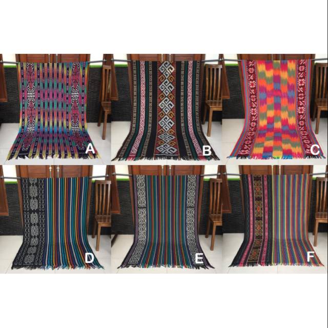 TERLENGKAP Kain Tenun Motif Pelangi | Kain Tenun Blangket