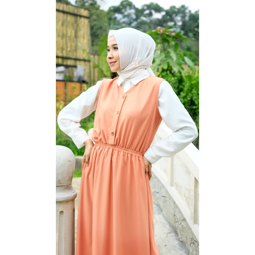 KEATON DRESS / DRESS SIMPLE / DRESS KONDANGAN / DRESS POLOS