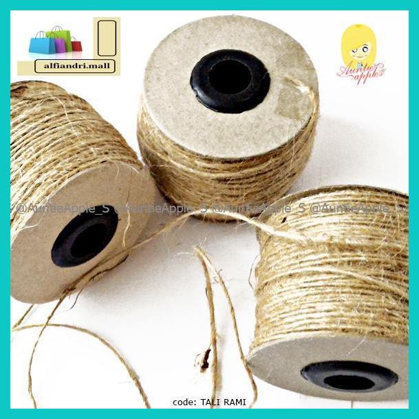 

Ftr6Rt- Tali Rami/Tali Goni/Tali Vintage/Hemp Rope/Tambang Vintage (Permeter) Jg67T7-