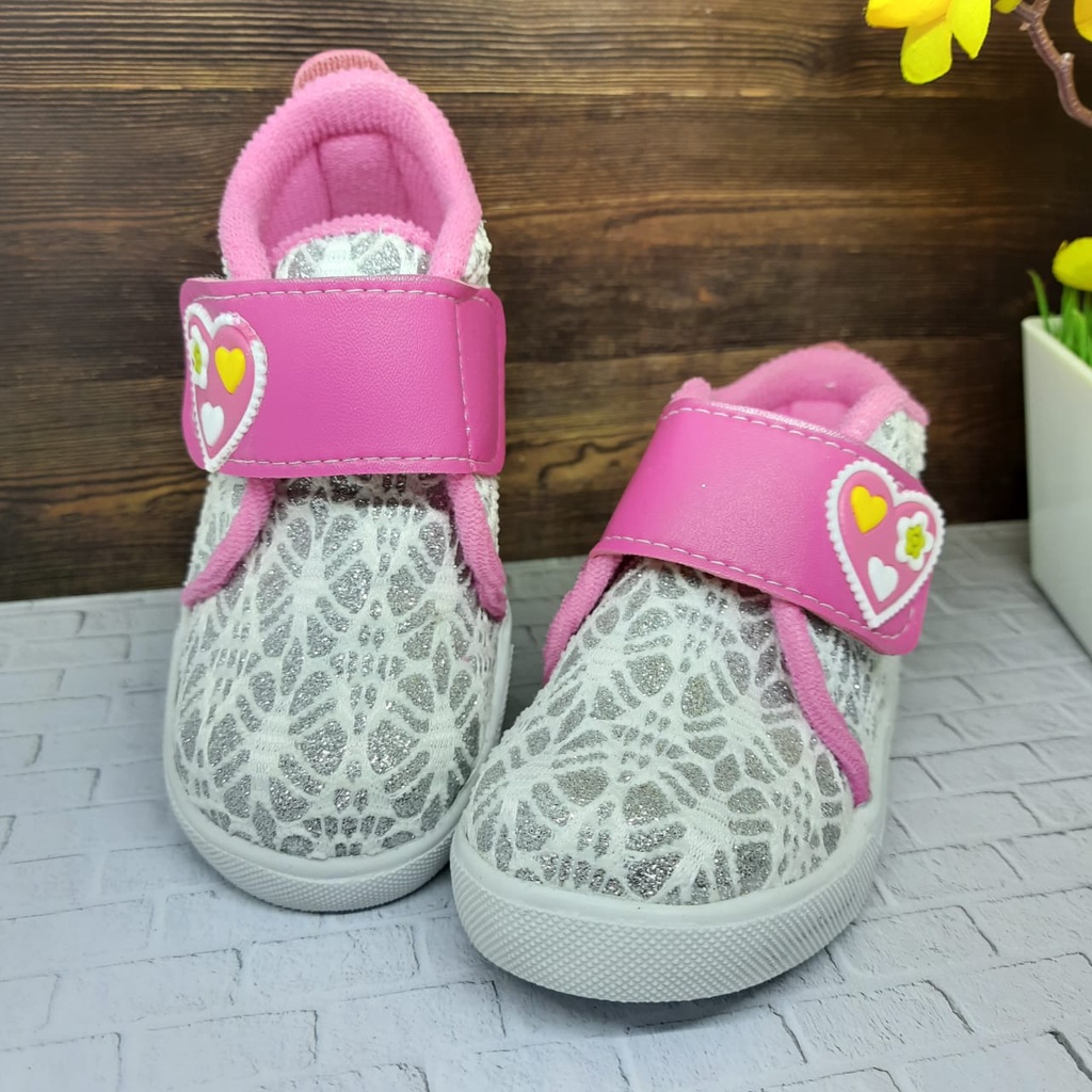 mandirishoestore-SEPATU BRUKAT FULL ANAK PEREMPUAN 1-6 TAHUN CAY12