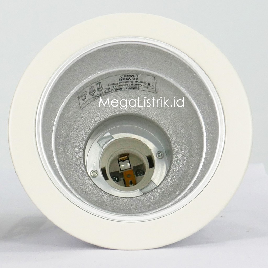PANASONIC DOWNLIGHT / RUMAH LAMPU 4'' PUTIH FITING E27 NLP 72312 - 131