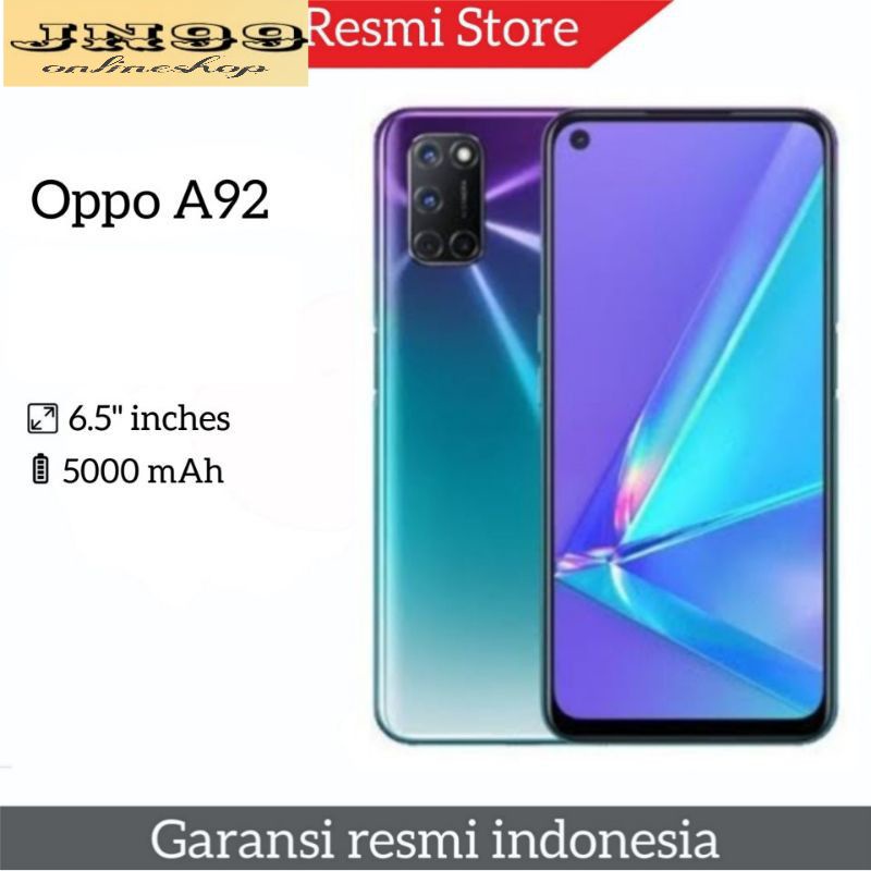 Oppo A92 (RAM 8/128GB & 6/128GB) NEW BNIB