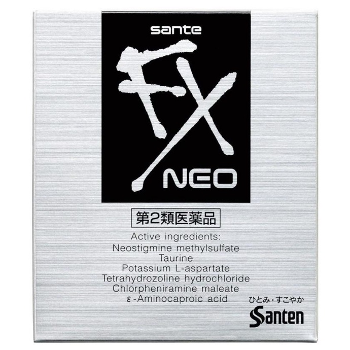 READY STOCK Japan Santen Sante Fx Neo Obat Tetes Mata Eyedrop 12ml Japan Murah