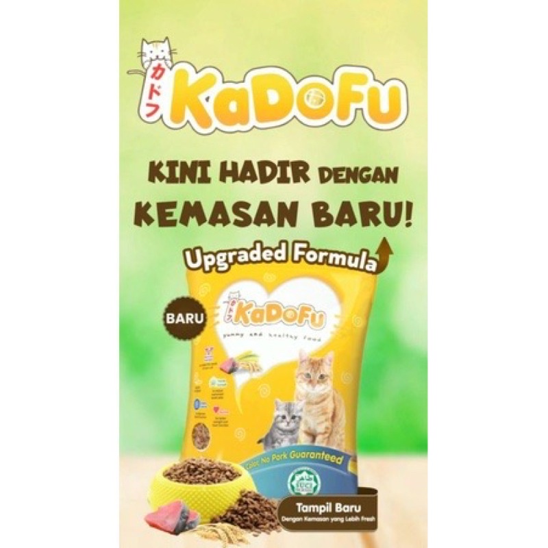 Kadofu Makanan Kucing Kitten &amp; Dewasa