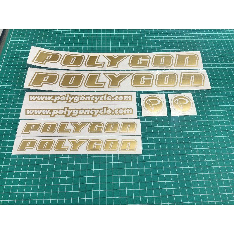 stiker sepeda polygon