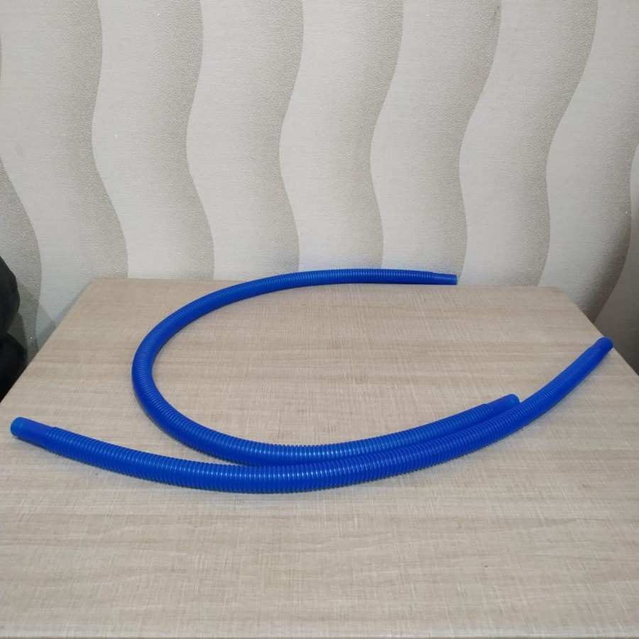 Selang Spiral Biru Media Filter Aquarium