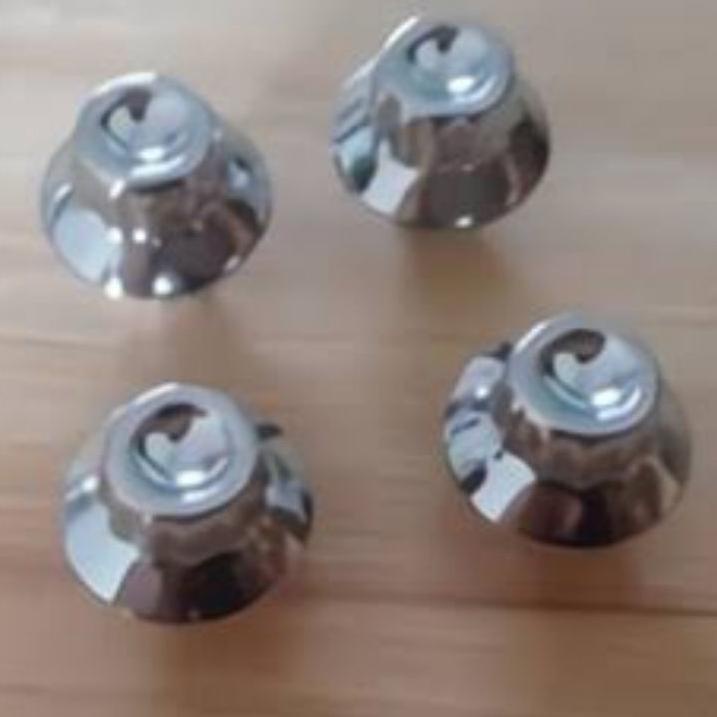 Model Baru.. Ripet nut velg mobil variasi warna silver