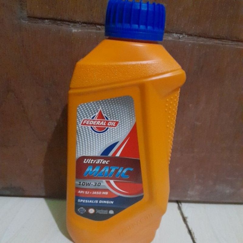 Oli Federal Ultratec Matic 800ml 10w-30 original untuk oli motor matic honda yamaha suzuki