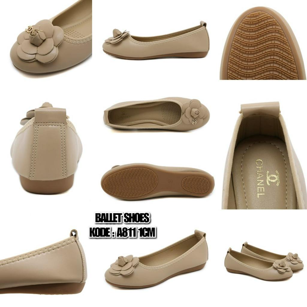 VU    BALLET FLAT SHOES  A811
