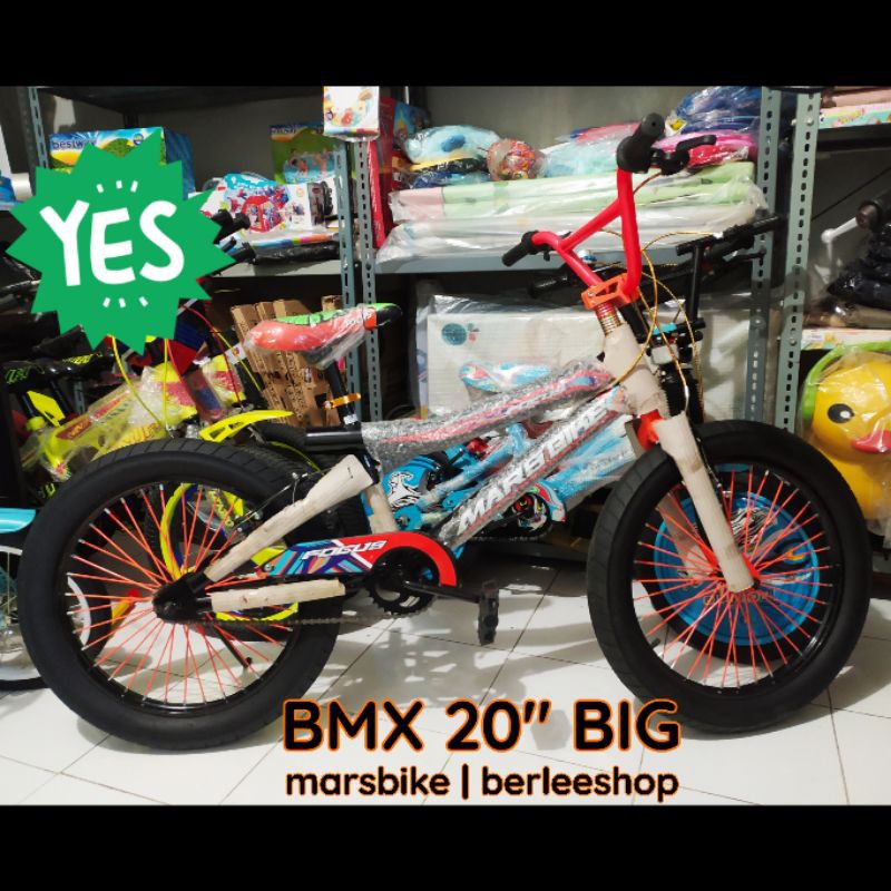 PROMO Sepeda Anak Murah BMX ukuran 20 Ban Besar Big 3.0 Marsbike, Kado