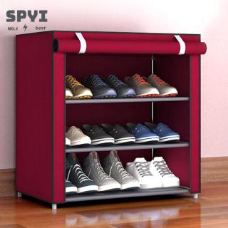 Shoe Cabinet Practical Non Woven Fabric Housekeeping Household Supplies Creative Shoe Rack Shopee Indonesia