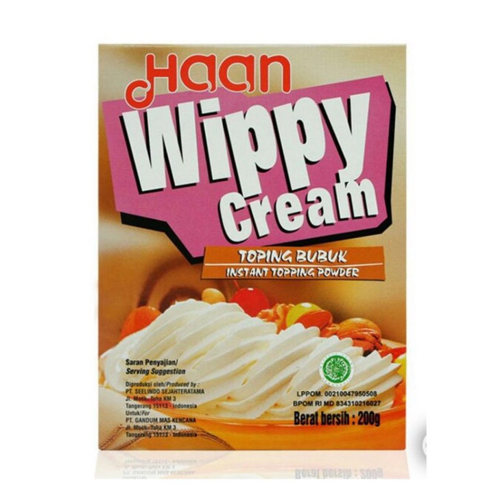 

Haan Wippy Cream 200gr