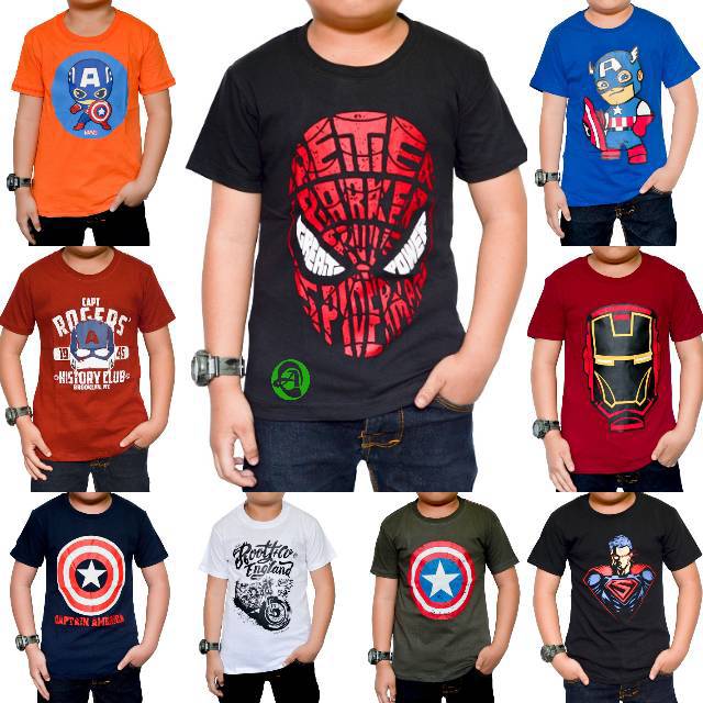 KAOS ANAK  TERBARU BAJU  ANAK  ANAK  LAKI LAKI TERLARIS 