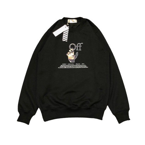 Jaket Sweater Crewneck OFF WHT CARAV HAND – Edition Fashion Trendy Casual Pria Good Brand Quality Stylish