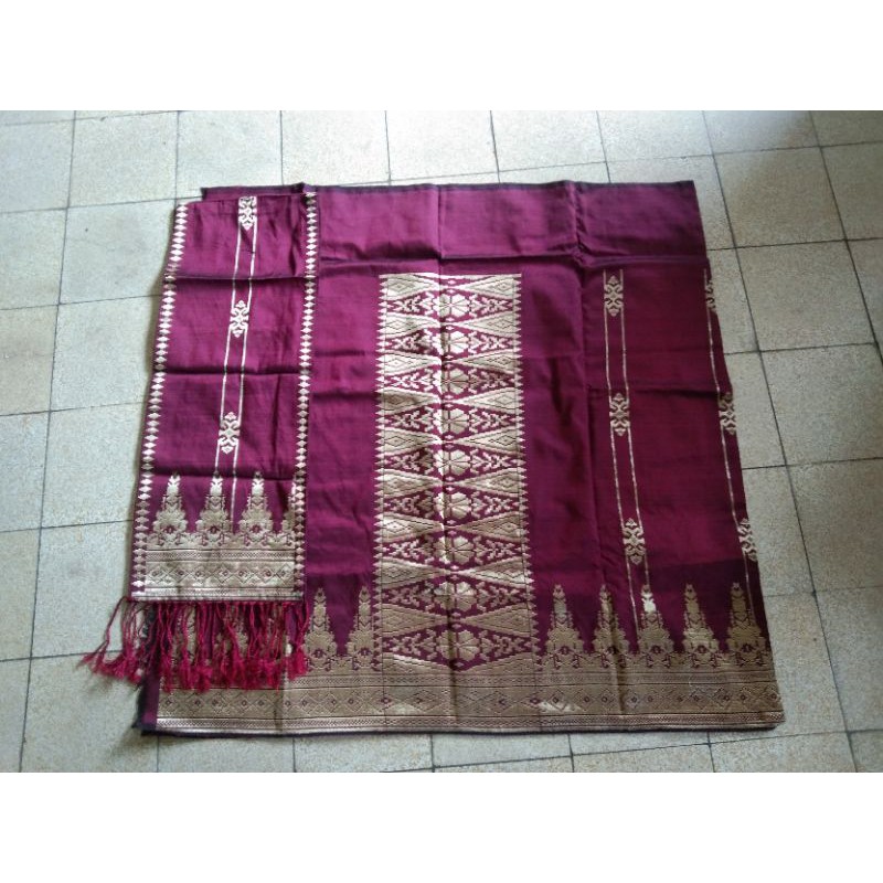 Songket silungkang & selendang