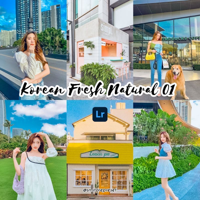 PRESET LIGHTROOM KOREAN FRESH NATURAL 01 // FOR IOS &amp; ANDROID