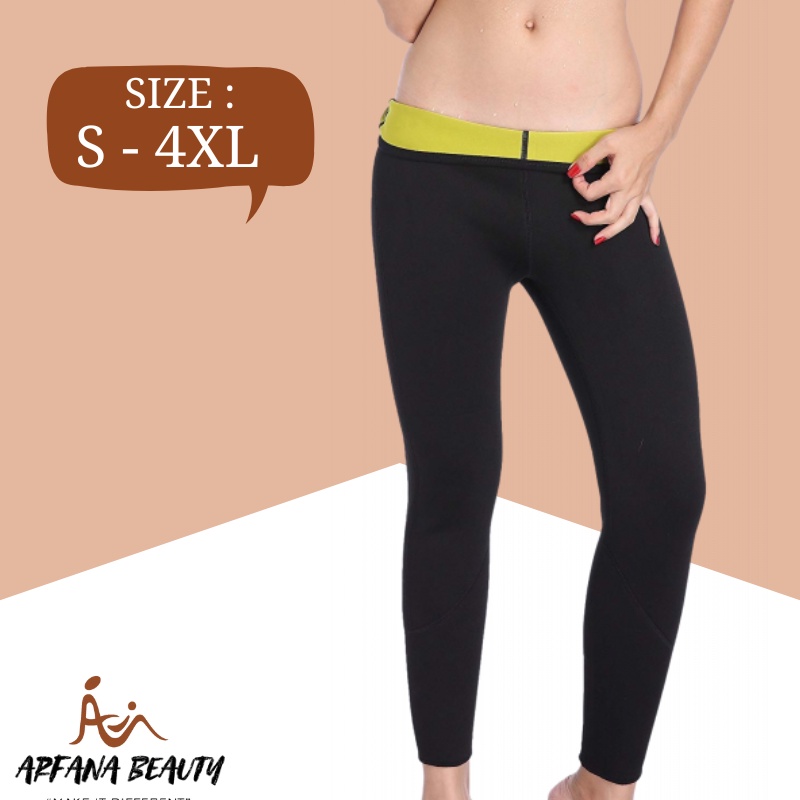 Celana Leging Olahraga Pembakar Lemak Pengecil Perut Buncit Wanita PANJANG LONG PANTS Legging Hitam Celana Olah Raga Sport Premium Laging Gym Cewek Jumbo Lejing Clana Fitness Peluntur Lemak Perut Lagging Leaging Senam Neotex Hot Shaper Original Long Pant