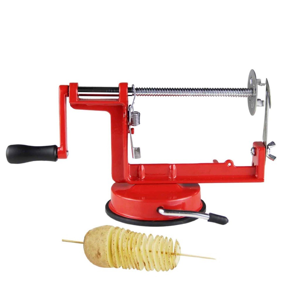 HOVELSHOP Spiral Potato Slicer Alat Pemotong Kentang