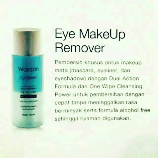 ❣️Rakkistore99❣️Wardah EyeXpert Eye &amp; Lip Makeup Remover 50ml (100% Original)