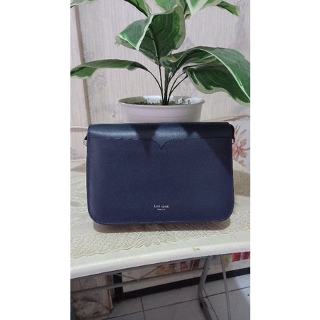 Kate Spade Nicola Twistlock Medium Navy