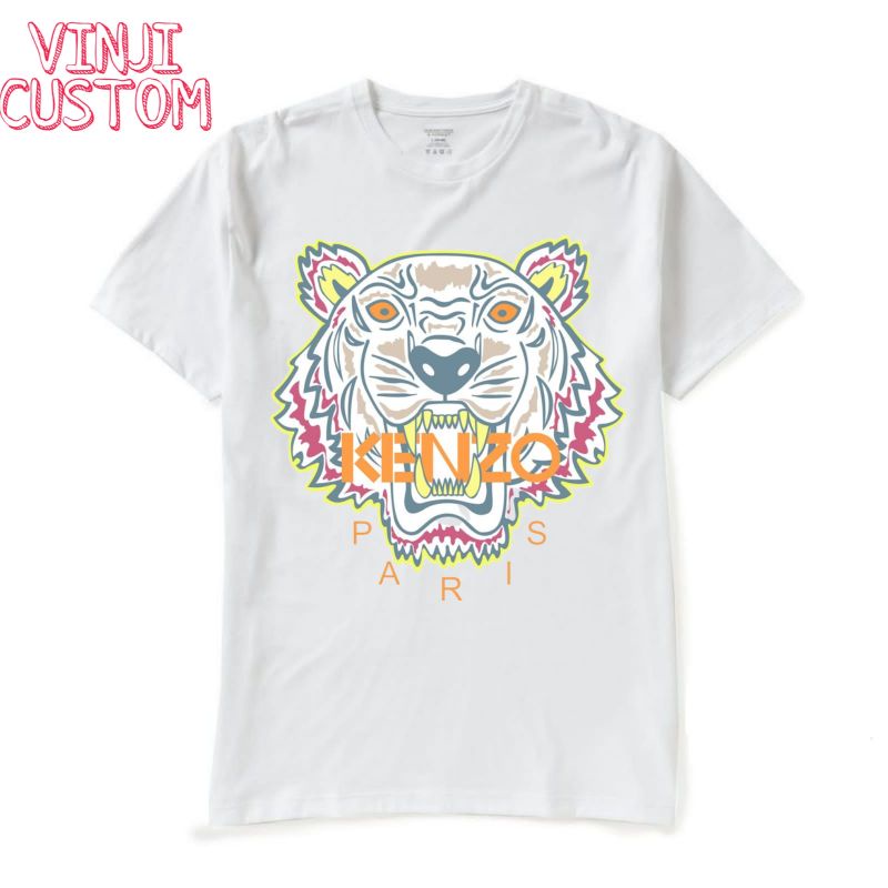 kaos KENZO PARIS kaos big size S M L XL XXL 3XL 4XL / baju KENZO PARIS / kaos pria / kaos wanita / k