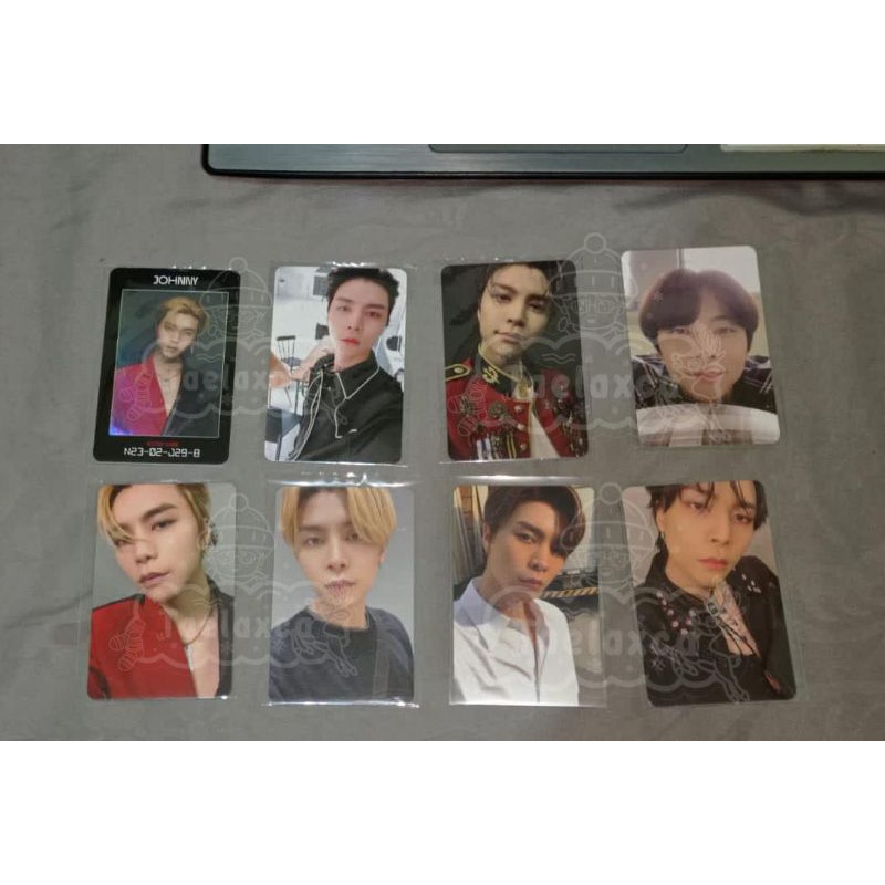 Photocard johnny nct (ac, 1st player, departure, kihno, jojum, jewel, sticker, arrival)