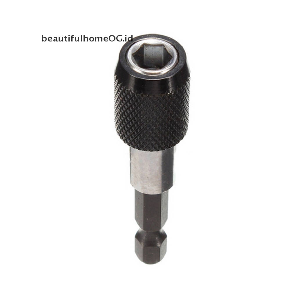 Holder Mata Bor Obeng Hex Shank Magnetik Quick Release Ukuran 60mm / 1 / 4 &quot;