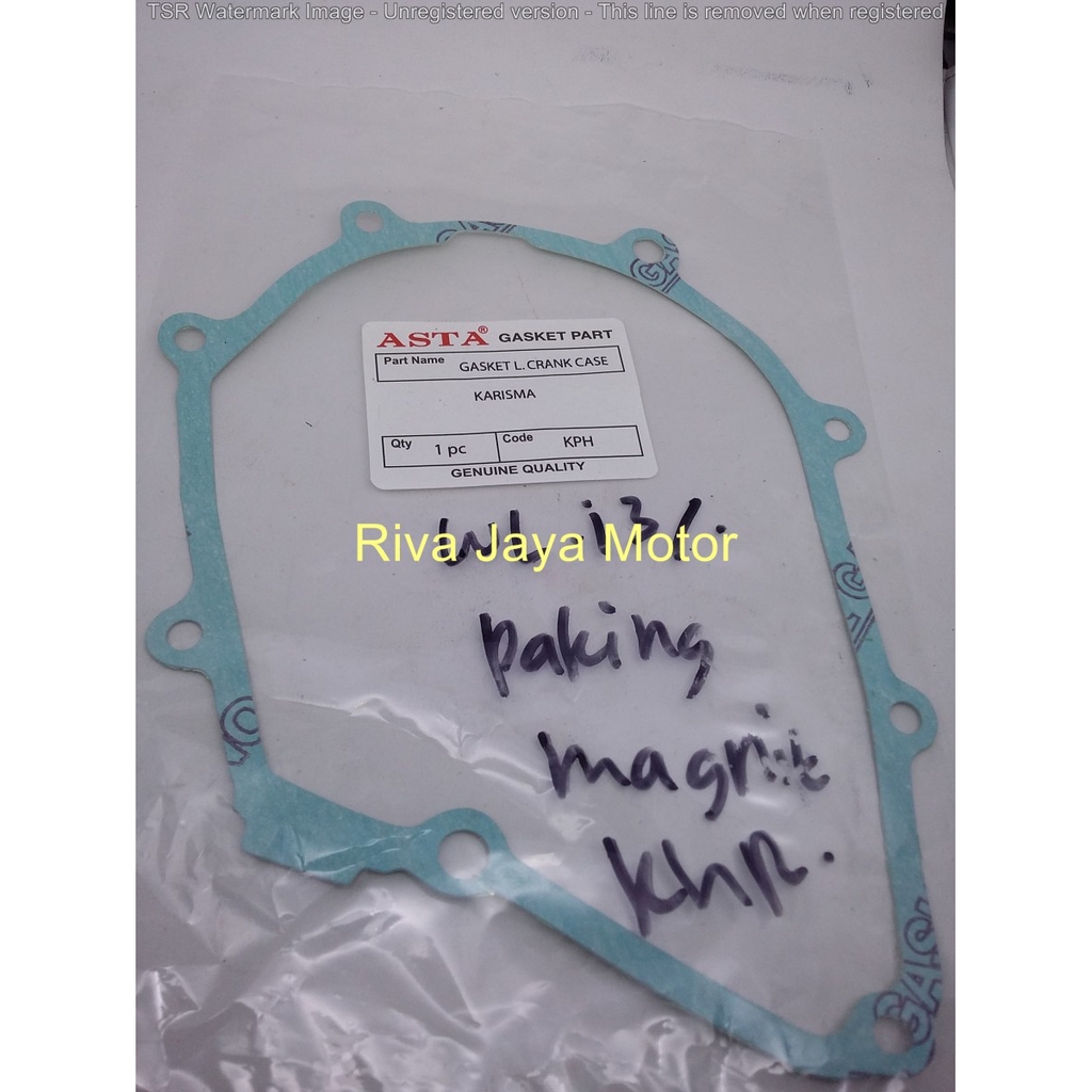 Paking Packing Gasket Blok Magnet Magnit Grand Honda Karisma Supra X 125 Revo Absolute Blade Revo Fi