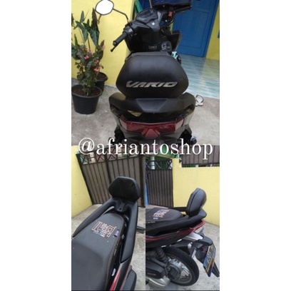 sandaran jok motor vario 125/150 new/led