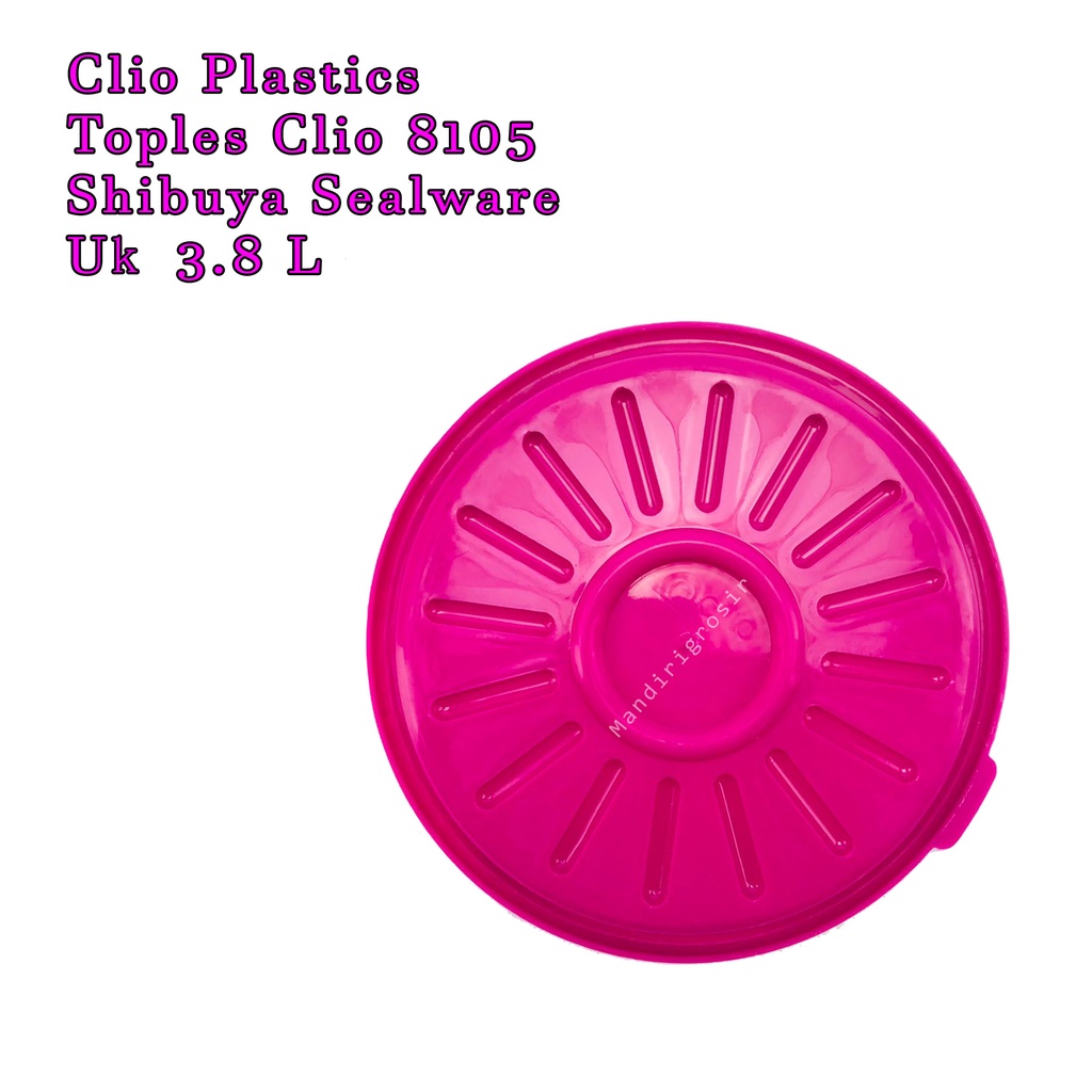 Clio Plastics *  Toples Clio * Shibuya Sealware * 3.8 L * 8105