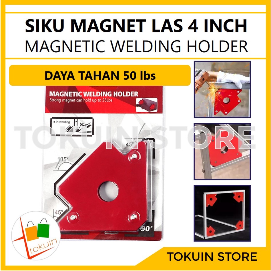 Siku Magnet Siku Las 4 inch 50 lbs Magnetic Welding Holder Las 50lbs