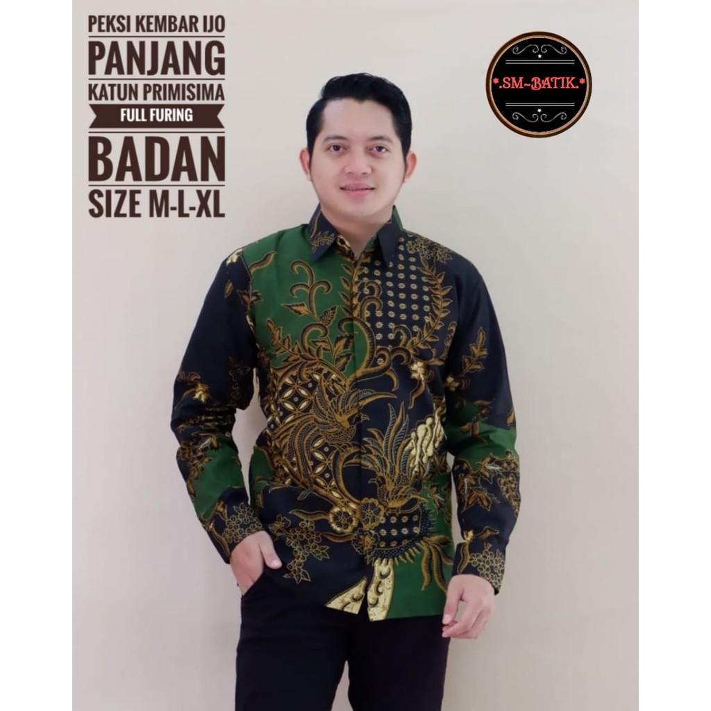 PEKSI KEMBAR IJO SM BATIKSOLOAMANAH KEMEJA BAJU BATIK PRIA SOLO LENGAN PANJANG PENDEK LAPIS FURING ATASAN BATIK PREMIUM MODERN KATUN HALUS CANDRAGUNA ADIDHARMA HARDINOTO BRATAJAYA SAUJANA PARANG BIRU WIJOYOKUSUMO PEKSI WOBOWO NAYARA BIANTARA PARANG