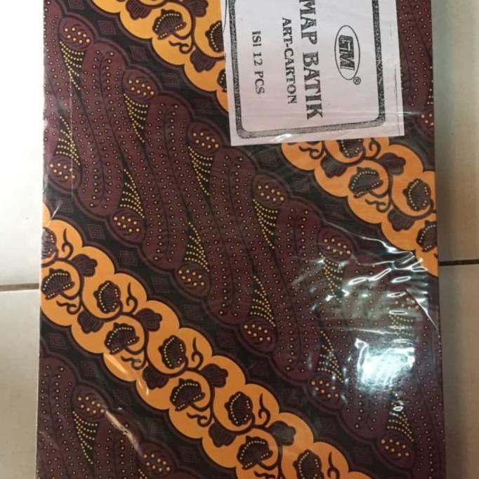 

Office & Stationery | Document Organizer | Map Batik Folio / Map Batik F4A | Best Seller