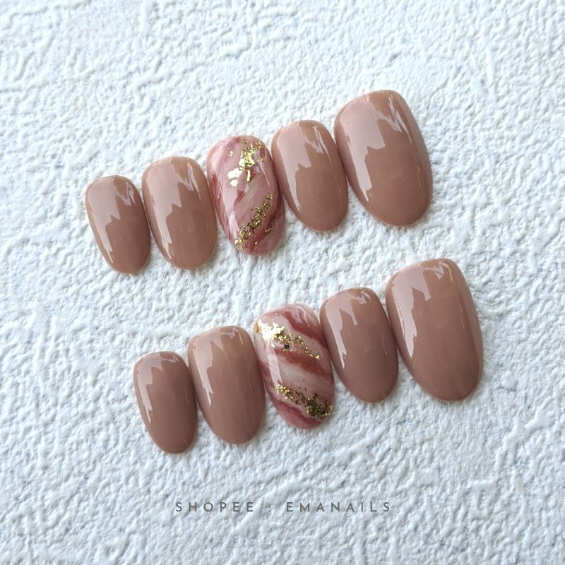 KUKU PALSU HANDMADE/KUKU PALSU PRESS ON NAILS/KUKU PALSU MARBLE/KUKU PALSU WEDDING/KUKU PALSU SIMPLE
