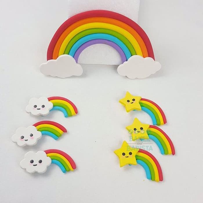 

GUMPASTE RAINBOW L / GULA GUMPASTE PELANGI L (ISI 2 PERPACK)