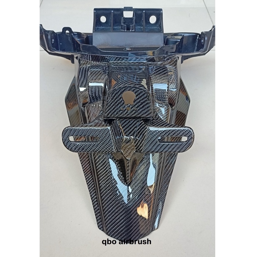 SPAKBOR BELAKANG NEW NMAX POTONG CARBON KEVLAR