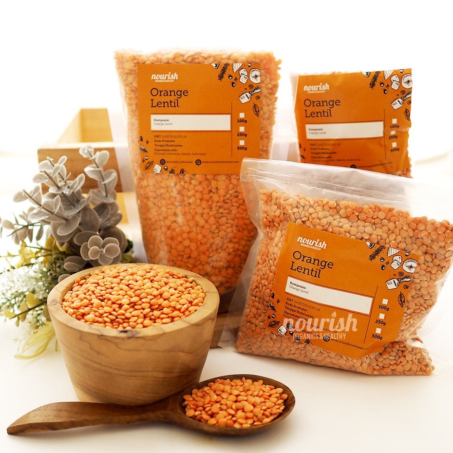 Orange Lentil 500gr