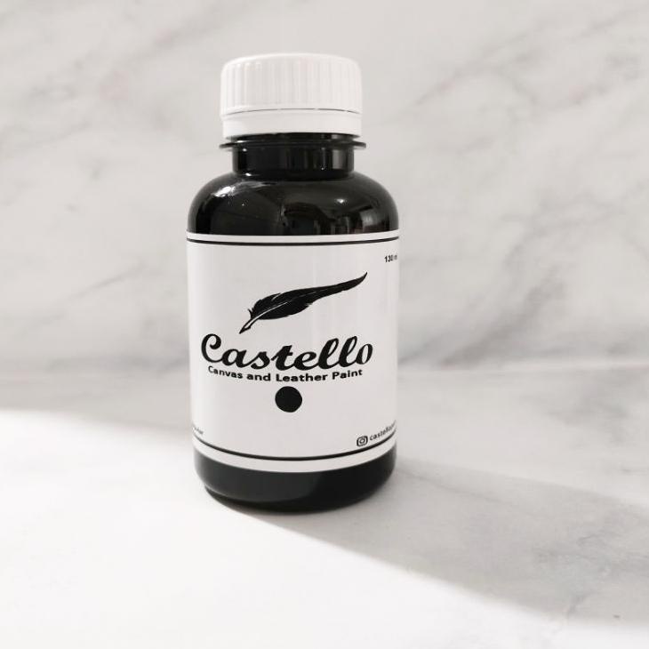 

[PRODUK HYJGP] Cat Castello Sepatu dan Tas Hitam Khusus Kulit & Kanvas NZY
