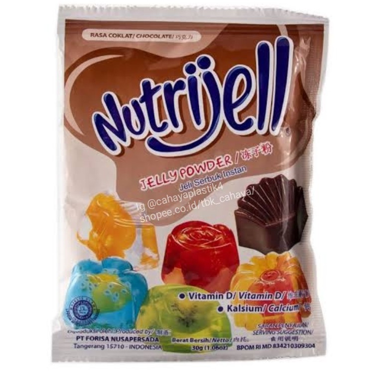 

nutrijell jelly bubuk rasa coklat 20gr