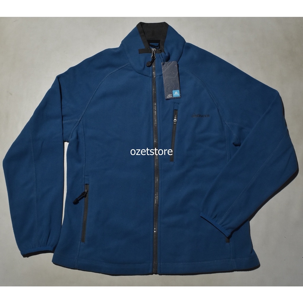 Jaket Pria Crater Biru CTR09 ORIGINAL & REAL PICTURE