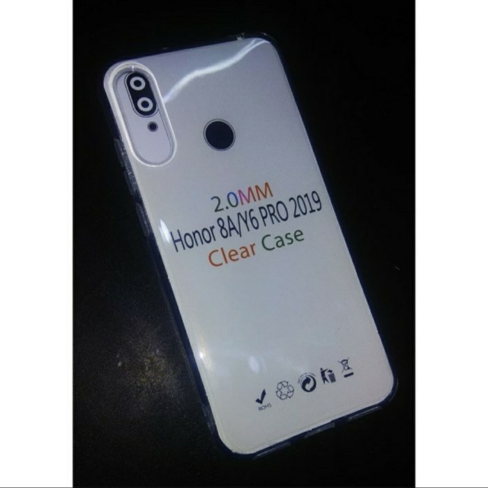 0RI Softcase Clear Case Sillikon Kondom Bening Casing Huawei Y6 Pro 2019