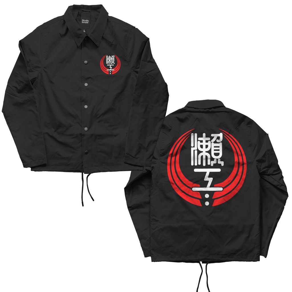 Jaket Coach Yuta Nakamoto Senomon Technical high and low the worst x cross